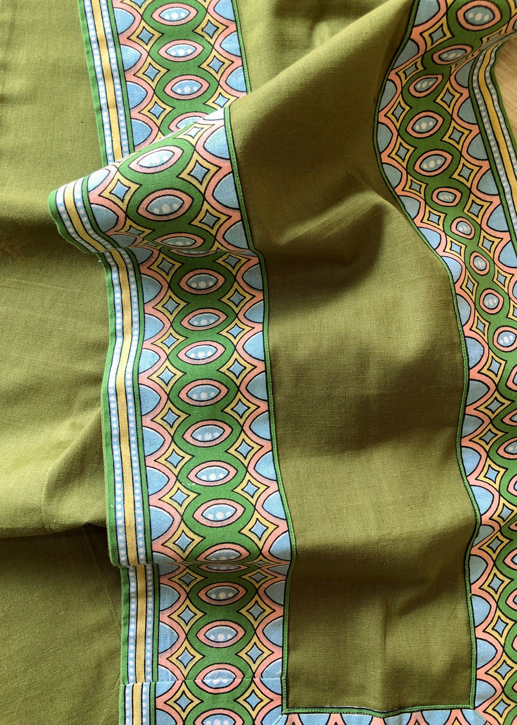 Cornerstone Block Printed Table Runner