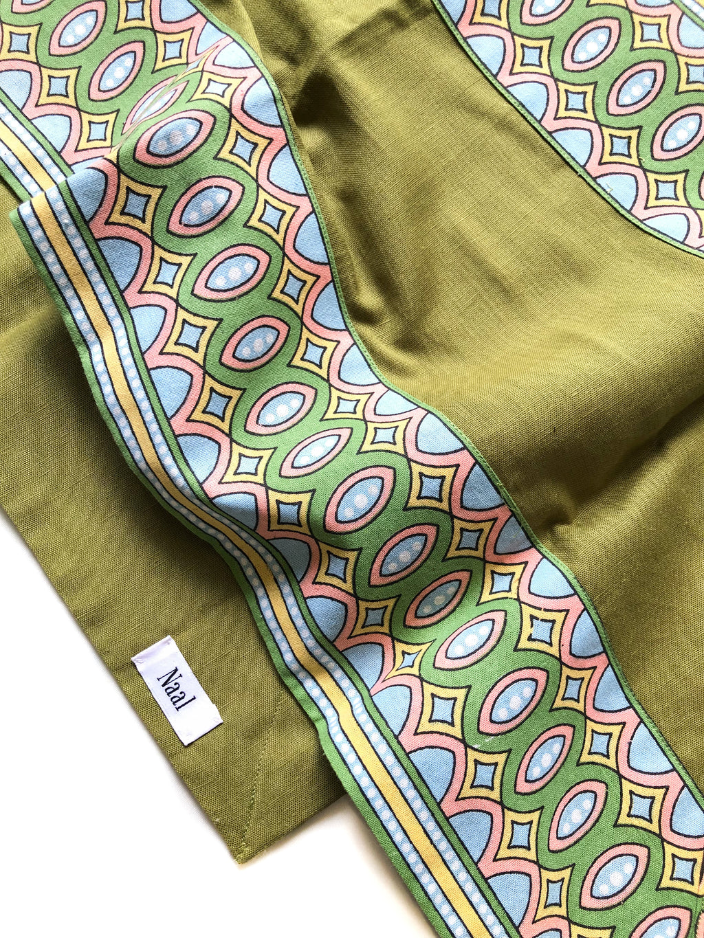 Cornerstone Block Printed Table Runner