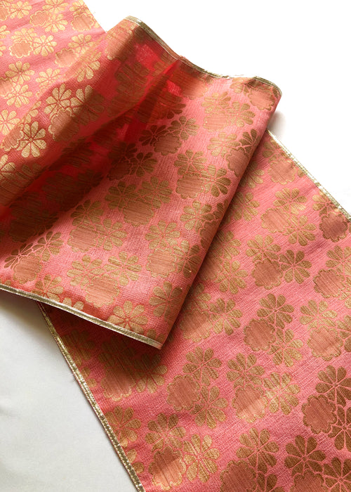 Bagicha Floral Silk Table Runner