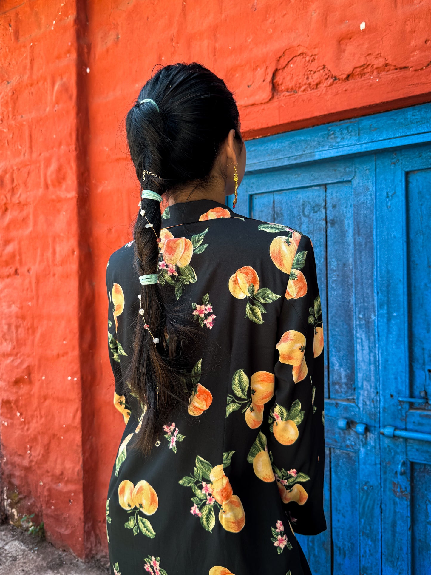 Peach Fuzz Printed Co-ord Set