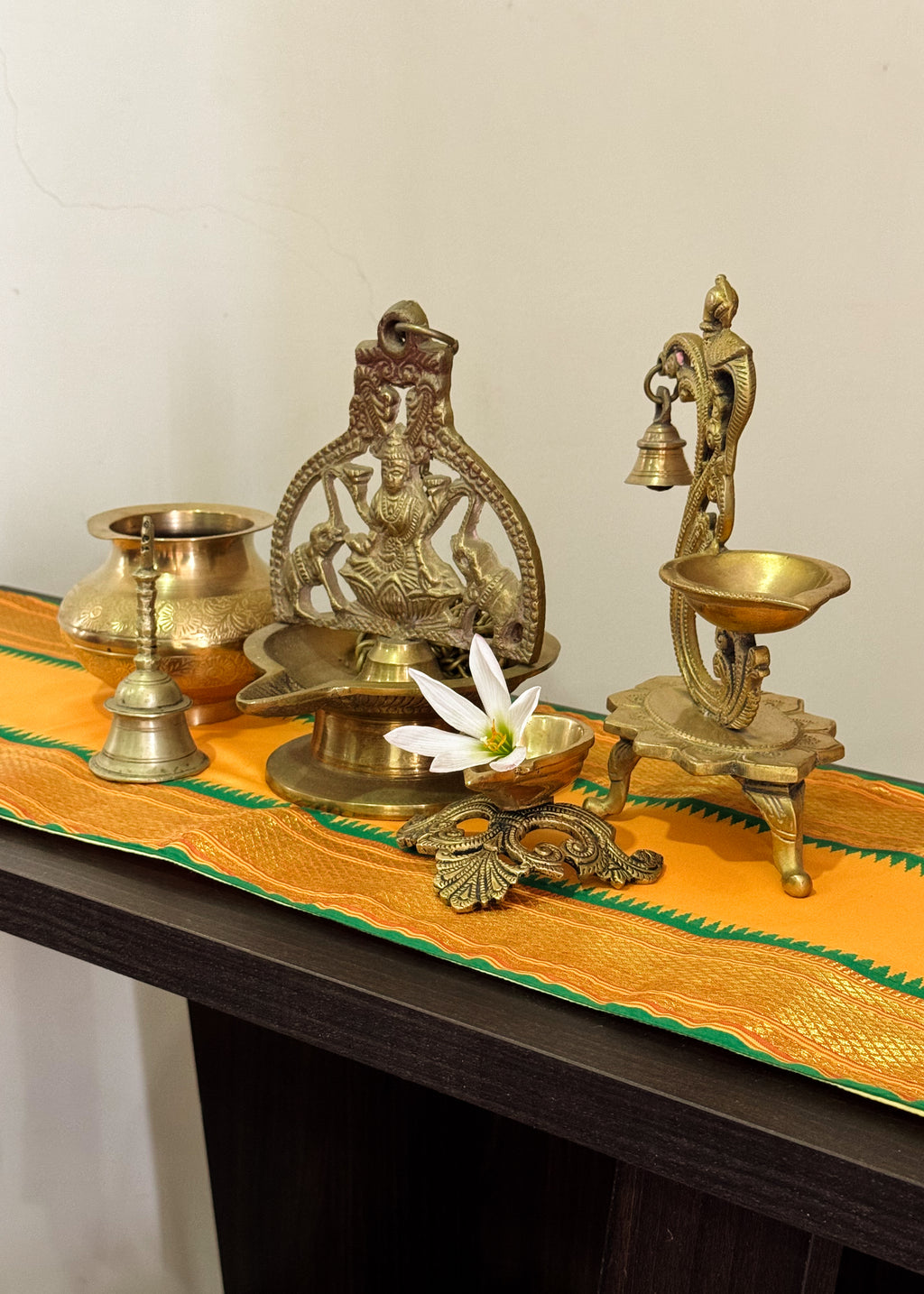 Champa Silk Table Runner