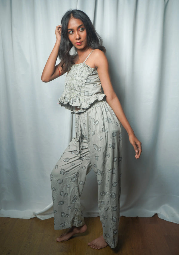 Paper-bag Drawstring Pants
